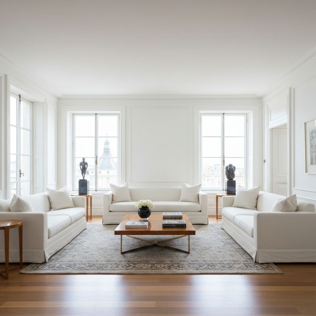 호텔식 화이트톤 인테리어